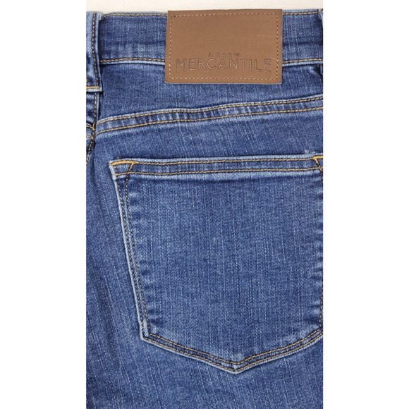 J Crew Mercantile Womens 27WX30L 5 Pocket Straight Leg Dark Wash Jean - Picture 10 of 10